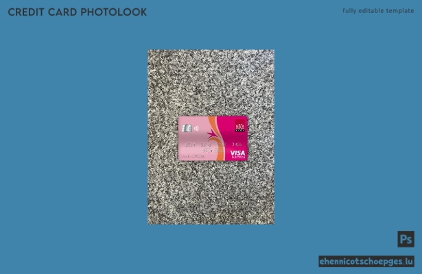 Ungarische MKB Bank Visa Electron Karte Fotoansicht Beispielvorschau